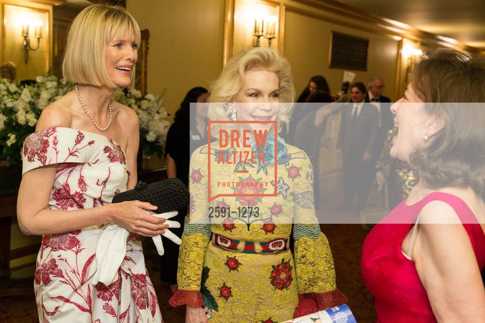 Karen Richardson, Lynn Wyatt, San Francisco Opera Celebrates David Gockley, US. 301 Van Ness Ave, June 16th, 2016, Photo #2591-1273 Karen Richardson, Lynn Wyatt, Photo #2591-1273