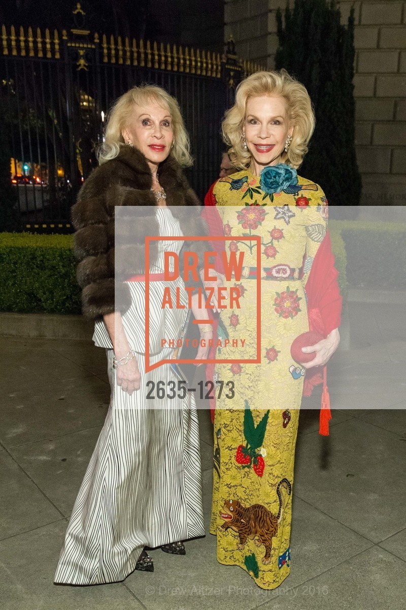 Judith Renard, Lynn Wyatt, San Francisco Opera Celebrates David Gockley, US. 301 Van Ness Ave, June 16th, 2016, Photo #2635-1273 Judith Renard, Lynn Wyatt, Photo #2635-1273