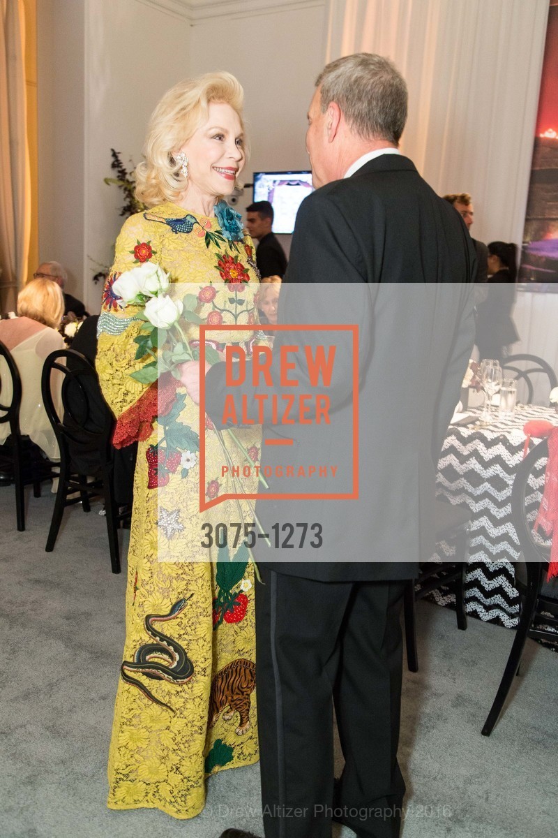 Lynn Wyatt, David Gockley, San Francisco Opera Celebrates David Gockley, US. 301 Van Ness Ave, June 16th, 2016, Photo #3075-1273 Lynn Wyatt, David Gockley, Photo #3075-1273