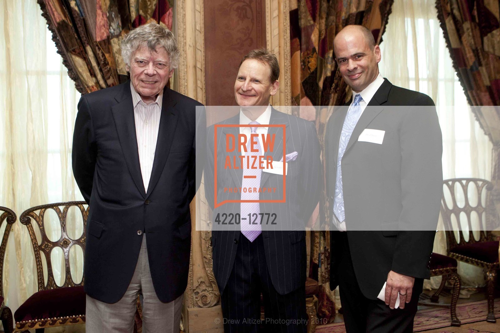 Gordon P. Getty, Ernie McNabb, David Mayer, Photo #4220-12772