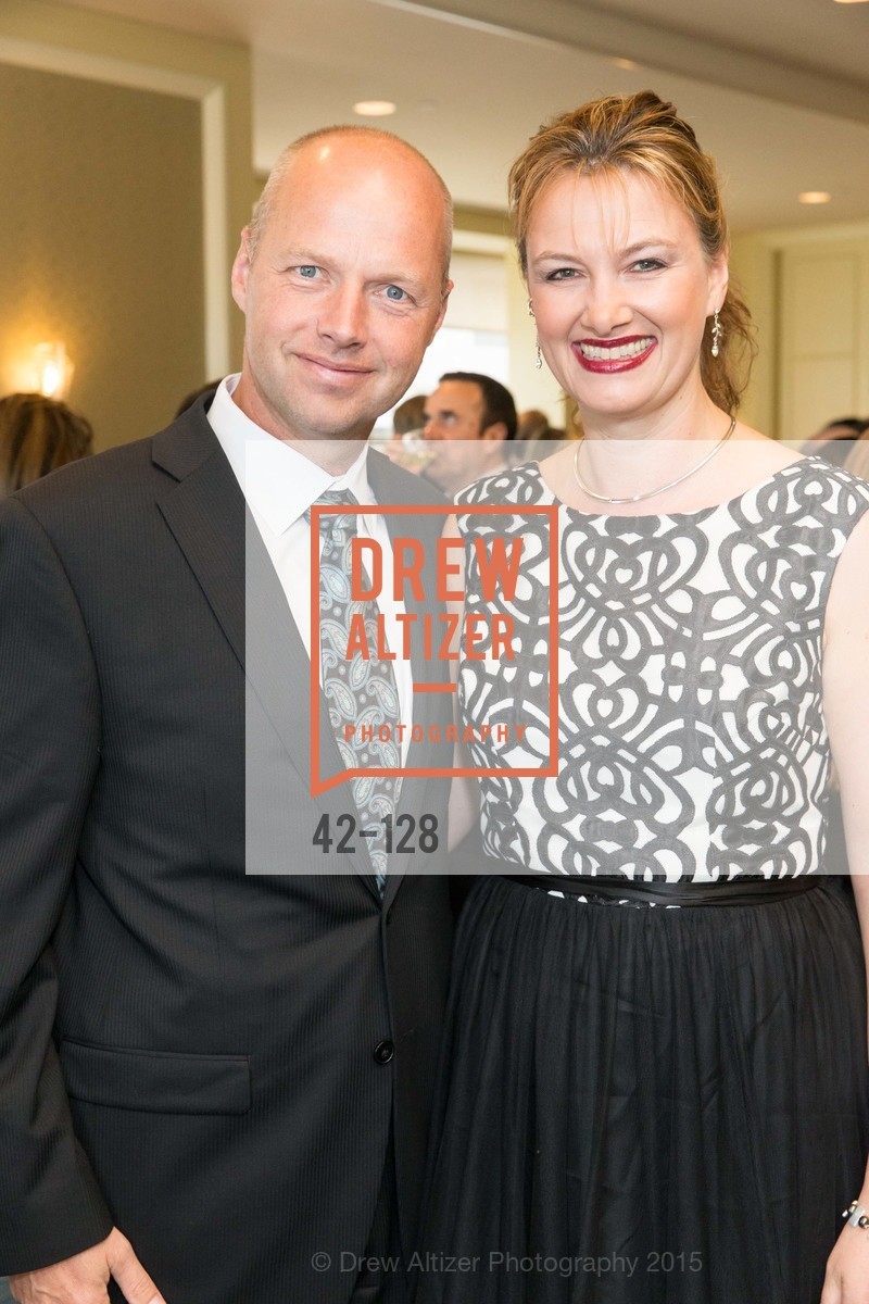 Sebastian Thrun, Petra Dierkes-Thrun, Gucci & Vogue Dinner, Four Seasons San Francisco. Four Seasons San Francisco, May 25th, 2015, Photo #42-128 Sebastian Thrun, Petra Dierkes-Thrun, Photo #42-128