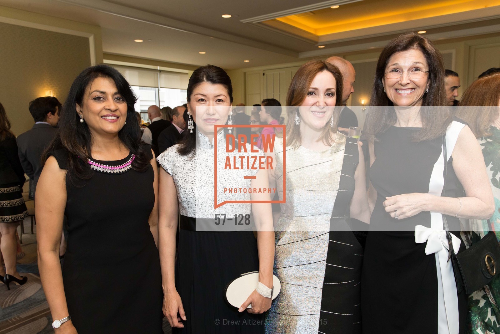 Lata Krishnan with Akiko Yamazaki Noosheen Hashemi and Jane Wales