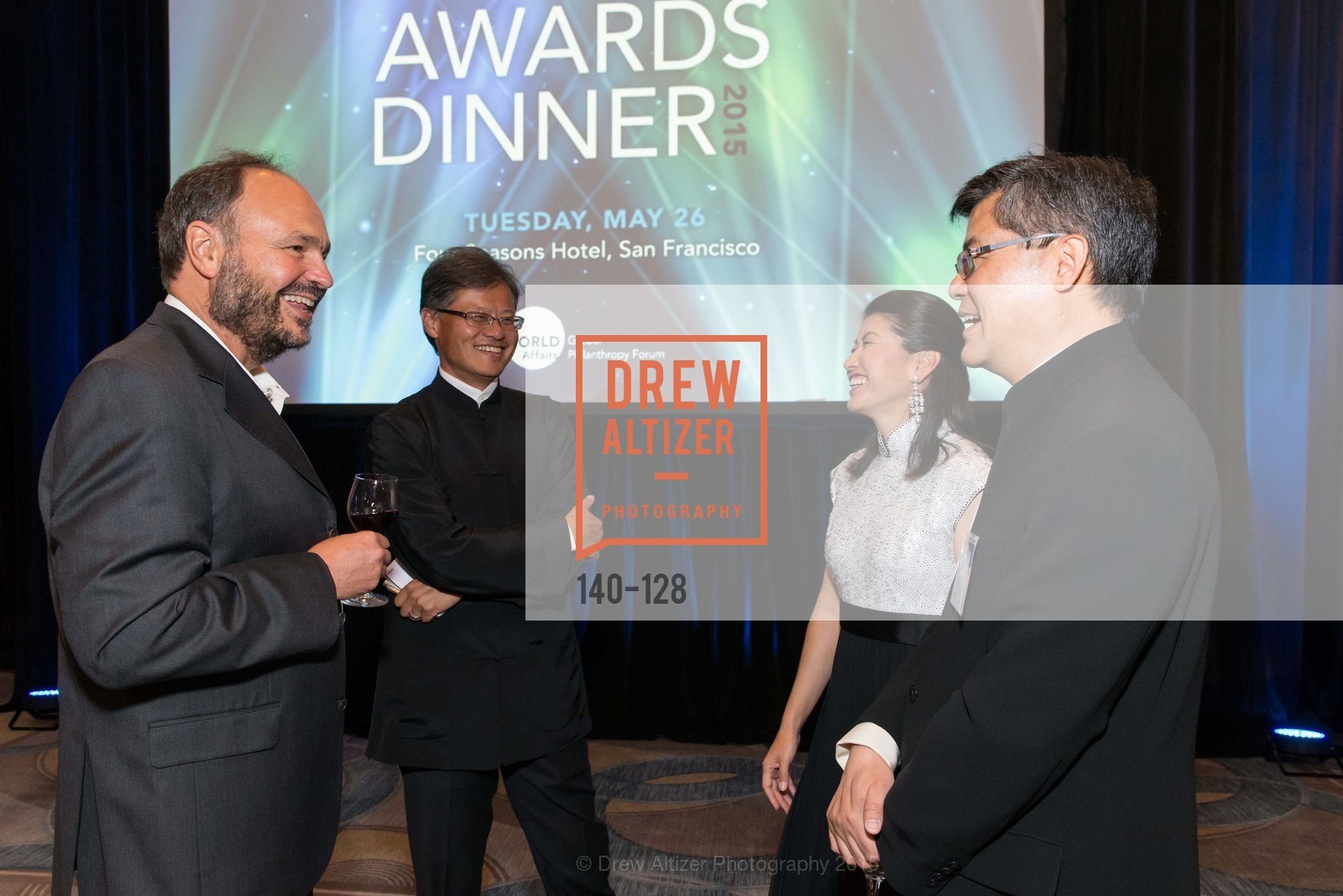 Paul Maritz, Jerry Yang, Akiko Yamazaki, Jay Xu, World Affairs Council Awards Dinner: Global Actors | Global Reach | Global Impact, Four Seasons San Francisco, May 25th, 2015,Drew Altizer, Drew Altizer Photography, full-service agency, private events, San Francisco photographer, photographer california