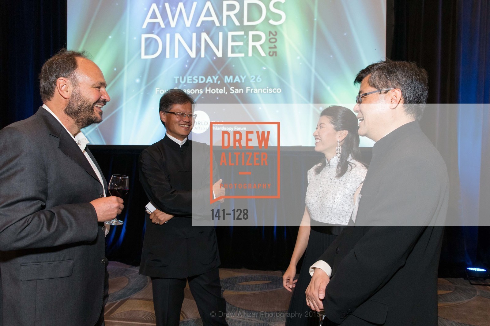 Paul Maritz, Jerry Yang, Akiko Yamazaki, Jay Xu, World Affairs Council Awards Dinner: Global Actors | Global Reach | Global Impact, Four Seasons San Francisco, May 25th, 2015,Drew Altizer, Drew Altizer Photography, full-service event agency, private events, San Francisco photographer, photographer California