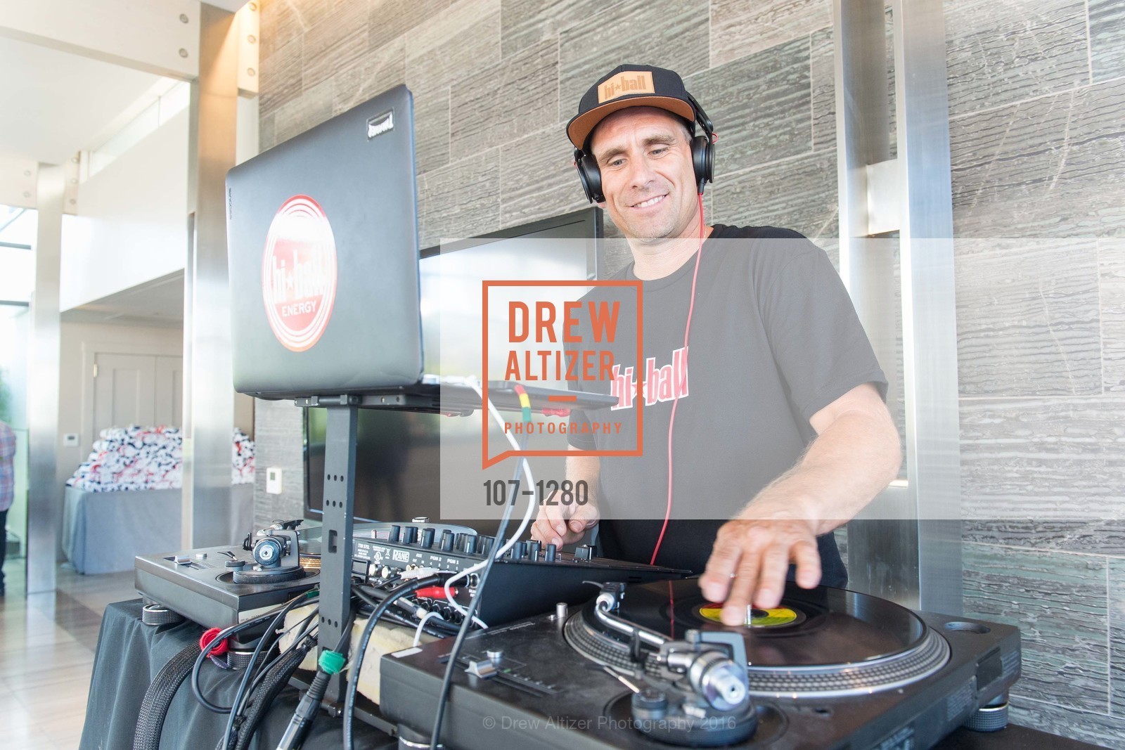 DJ John Cardiel, Hiball and Alta Palla Summer Cocktail Event, US. 717 Battery Street, June 22nd, 2016, Photo #107-1280 DJ John Cardiel, Photo #107-1280