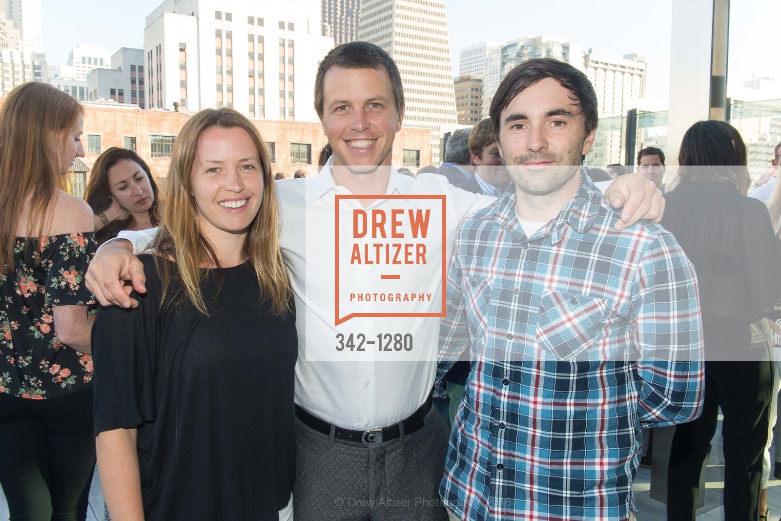 Ingrid Backstrom, Ralph Backstrom, Nate Bosshard, Hiball and Alta Palla Summer Cocktail Event, US. 717 Battery Street, June 22nd, 2016, Photo #342-1280 Ingrid Backstrom, Ralph Backstrom, Nate Bosshard, Photo #342-1280