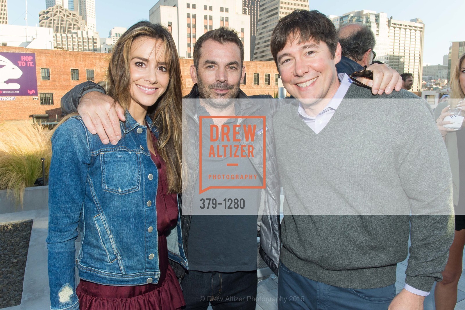 Kim Hansen, Chris Hansen, Renaud Devreker, Hiball and Alta Palla Summer Cocktail Event, US. 717 Battery Street, June 22nd, 2016, Photo #379-1280 Kim Hansen, Chris Hansen, Renaud Devreker, Photo #379-1280
