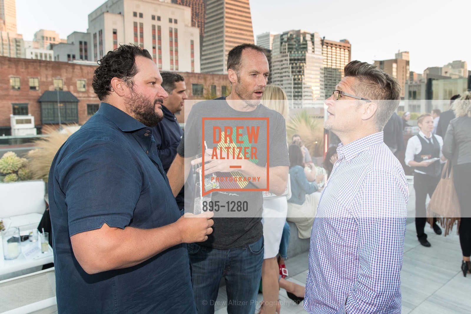 Todd Berardi, Doug Hendrickson, Thomas Dimitroff, Hiball and Alta Palla Summer Cocktail Event, US. 717 Battery Street, June 22nd, 2016, Photo #895-1280 Todd Berardi, Doug Hendrickson, Thomas Dimitroff, Photo #895-1280