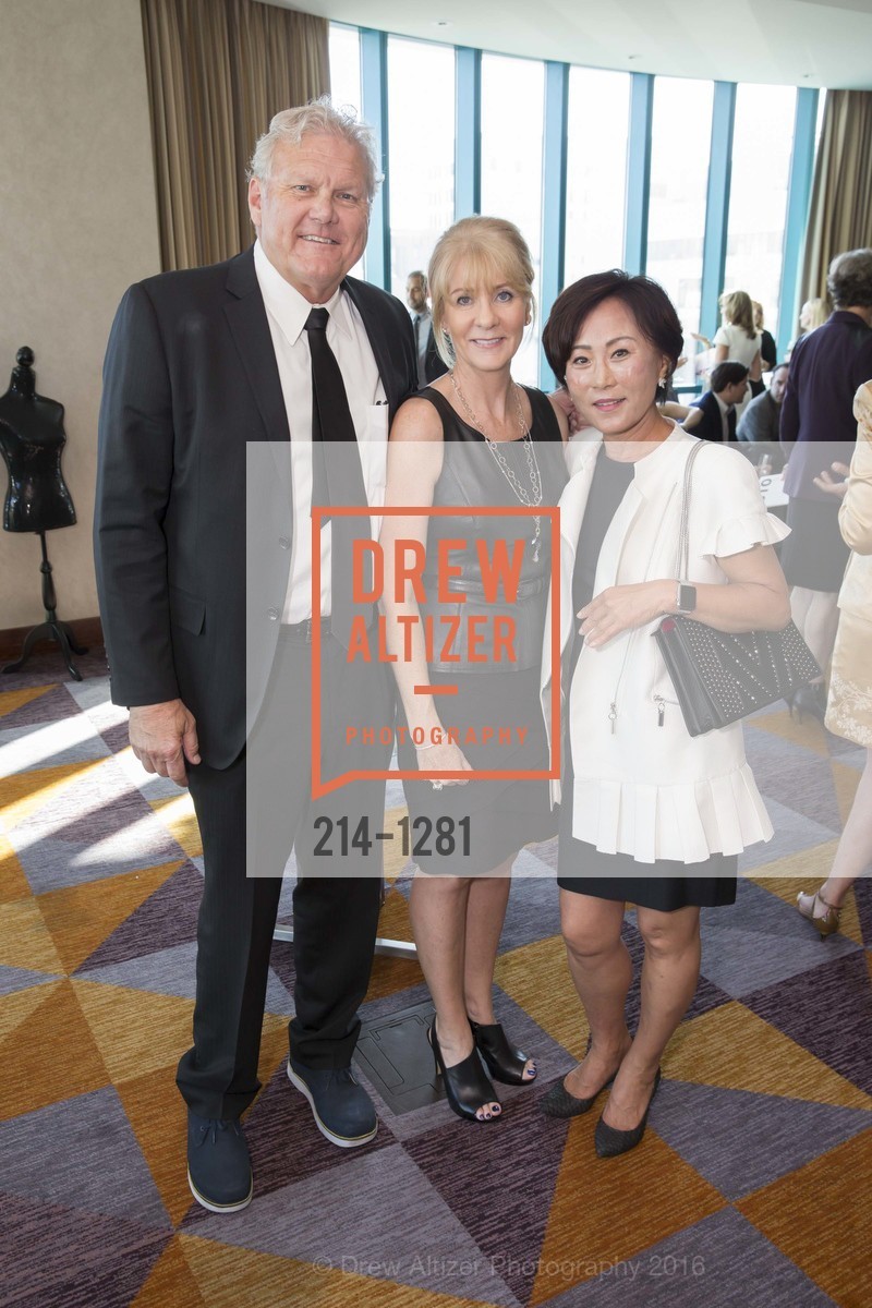 David NcNabb, Deborah Harrison, Joan Yun, Dress for Success 11th Annual Gala, US. Intercontinental Hotel, June 22nd, 2016, Photo #214-1281 David NcNabb, Deborah Harrison, Joan Yun, Photo #214-1281
