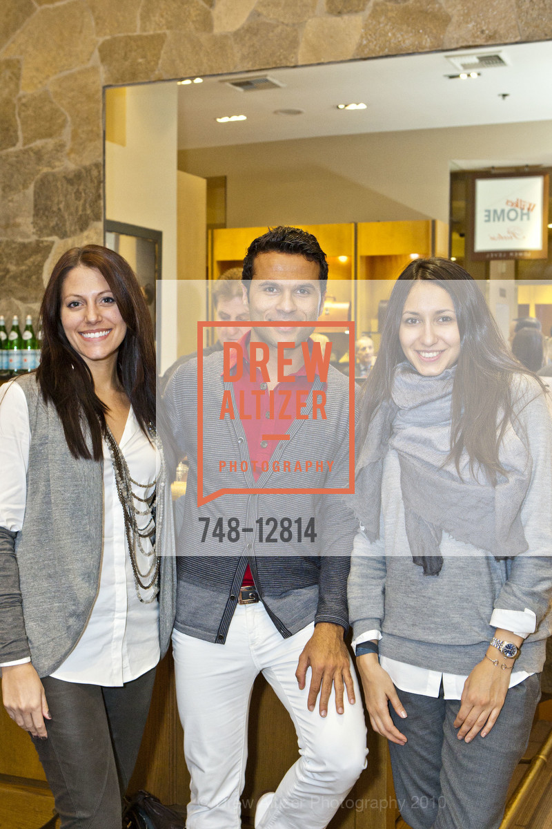 Jessica Debreceni, Leo Da Silva, Leyla Vassighy, AMERICAN HEART ASSOCIATION Gala Launch at Wilkes Bashford, US, November 5th, 2010, Photo #748-12814 Jessica Debreceni, Leo Da Silva, Leyla Vassighy, Photo #748-12814
