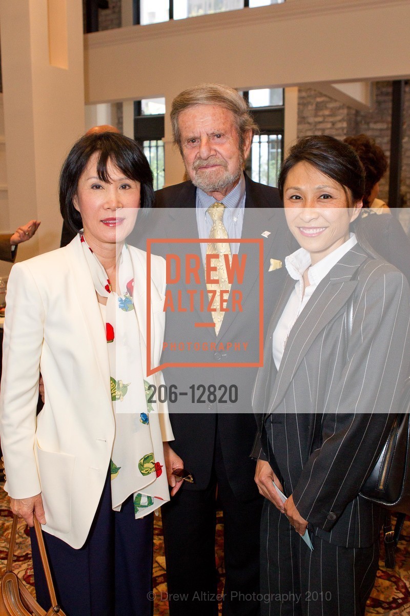 Susan Koret, Tad Taube, Helen Kim, Photo #206-12820
