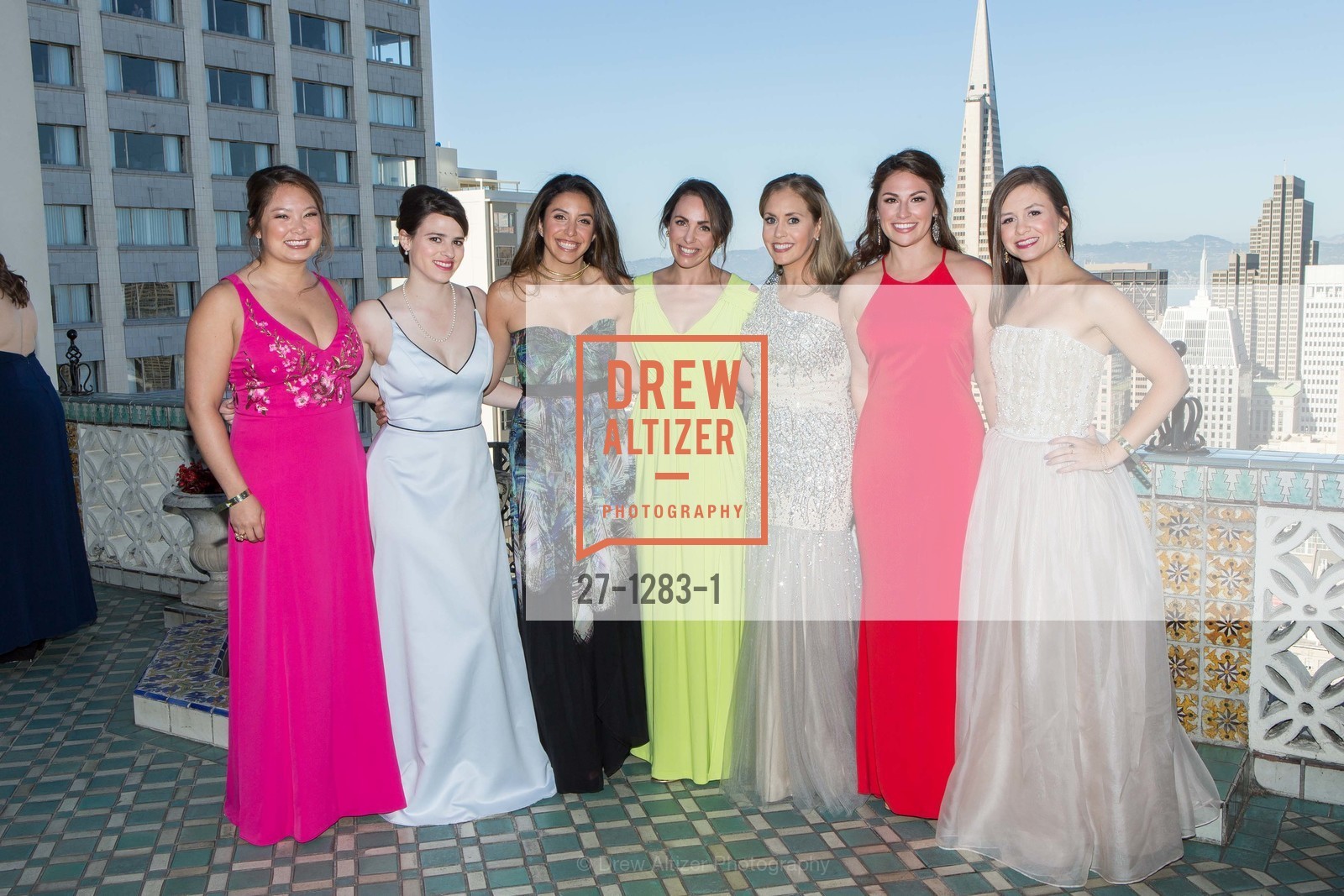 Katherine Sakoda, Bailey Douglass, Roxanna Aliabadi, Genevieve Haight, Adriana Bechini, Amy Kalnoki, Kristi Symon, Spinsters of San Francisco Annual Ball 2016, US, Photo #27-1283-1 Katherine Sakoda, Bailey Douglass, Roxanna Aliabadi, Genevieve Haight, Adriana Bechini, Amy Kalnoki, Kristi Symon, Photo #27-1283-1