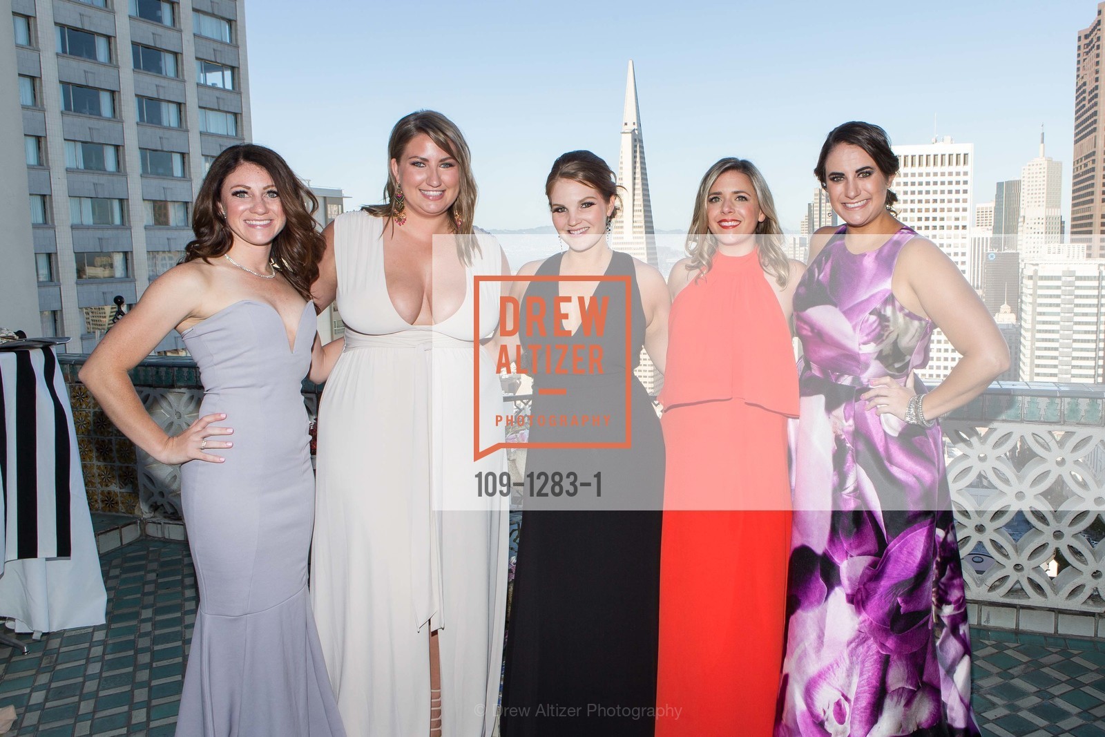 Kate Miller, Annie Benisch, Jamie Taylor, Melissa Stoller, Kathleen Roberts, Spinsters of San Francisco Annual Ball 2016, US, Photo #109-1283-1 Kate Miller, Annie Benisch, Jamie Taylor, Melissa Stoller, Kathleen Roberts, Photo #109-1283-1