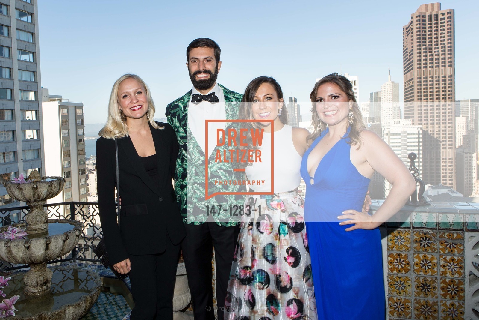 Emily Millman, Joe Demin, Rachel COnnors, Jonna Constantine, Spinsters of San Francisco Annual Ball 2016, US, Photo #147-1283-1 Emily Millman, Joe Demin, Rachel COnnors, Jonna Constantine, Photo #147-1283-1