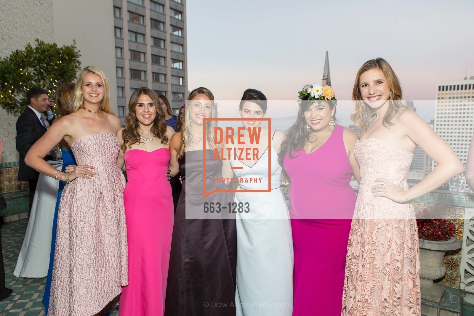 Laura Moir, Cailin Todd, Jen Hazelwood, Bailey Douglass, Deyanira Medina, Courtney Costello, Spinsters of San Francisco Annual Ball 2016, US, June 25th, 2016