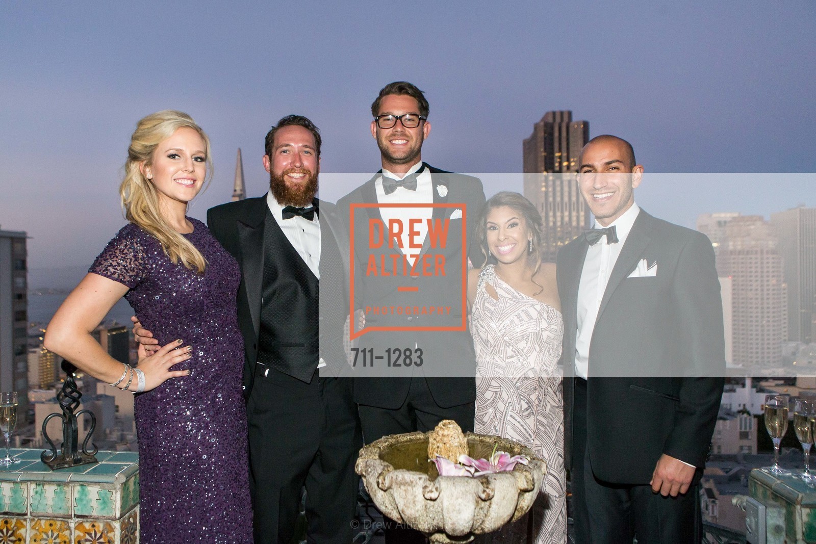 Cambria Steel, Caleb Lush, Clayton Steel, Kavita Karode, Rodd Naimi, Spinsters of San Francisco Annual Ball 2016, US, Photo #711-1283 Cambria Steel, Caleb Lush, Clayton Steel, Kavita Karode, Rodd Naimi, Photo #711-1283