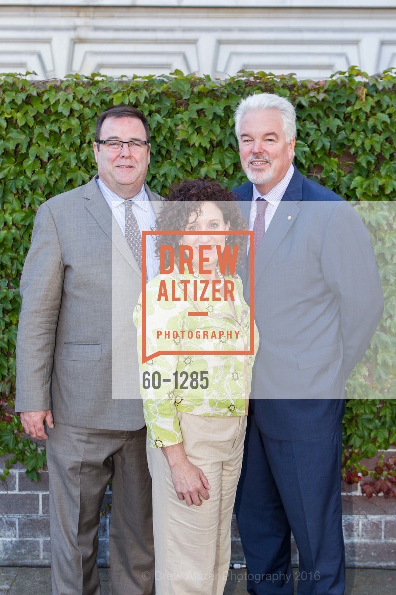 Kevin Carroll, Michelle Heston, Paul Tormey, Fairmont San Francisco Garden Party, US. Fairmont SF, June 23rd, 2016, Photo #60-1285 Kevin Carroll, Michelle Heston, Paul Tormey, Photo #60-1285