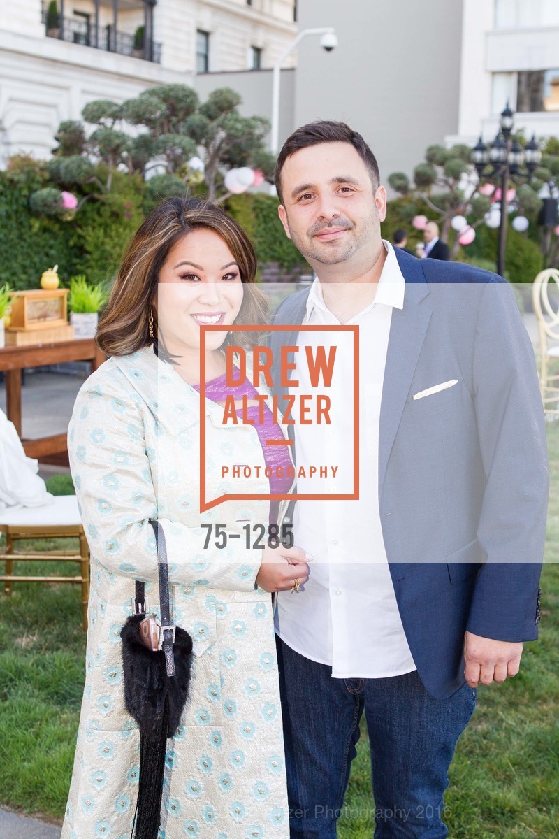 Jojo Ginn, Daniel Dancona, Fairmont San Francisco Garden Party, US. Fairmont SF, June 23rd, 2016, Photo #75-1285 Jojo Ginn, Daniel Dancona, Photo #75-1285
