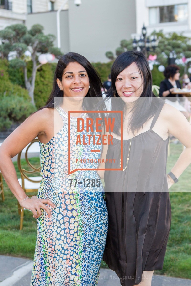 Monica Ramani, Katrina Wong, Fairmont San Francisco Garden Party, US. Fairmont SF, June 23rd, 2016, Photo #77-1285 Monica Ramani, Katrina Wong, Photo #77-1285