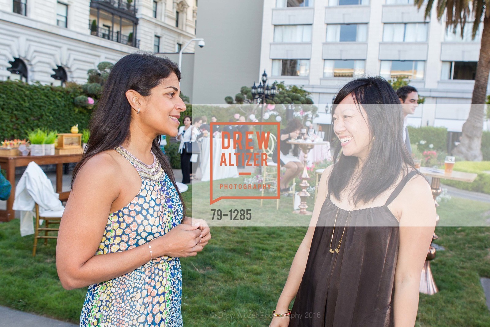 Monica Ramani, Katrina Wong, Fairmont San Francisco Garden Party, US. Fairmont SF, June 23rd, 2016, Photo #79-1285 Monica Ramani, Katrina Wong, Photo #79-1285