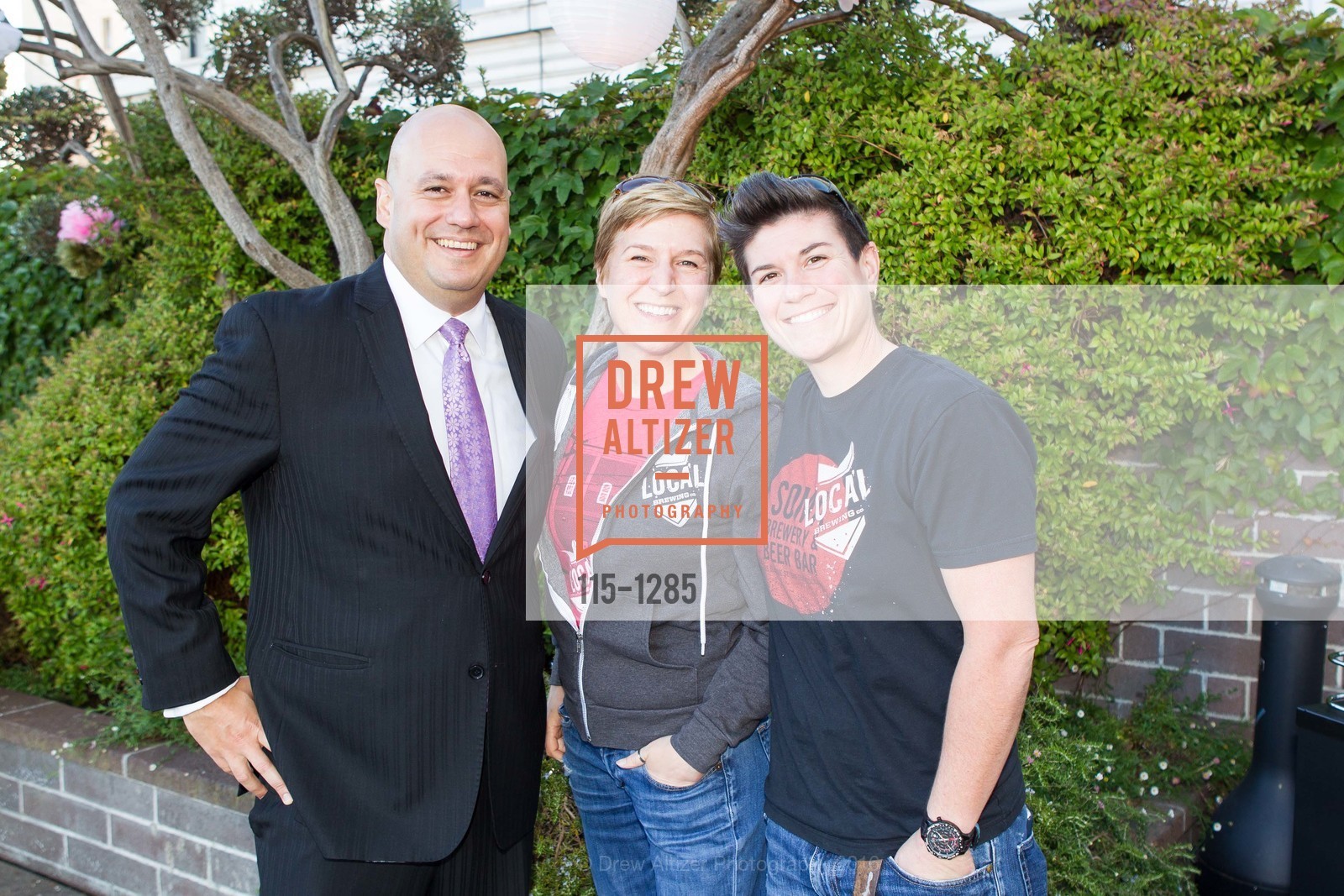 Eric Overstreet, Sarah Fenson, Regan Long, Fairmont San Francisco Garden Party, US. Fairmont SF, June 23rd, 2016, Photo #115-1285 Eric Overstreet, Sarah Fenson, Regan Long, Photo #115-1285