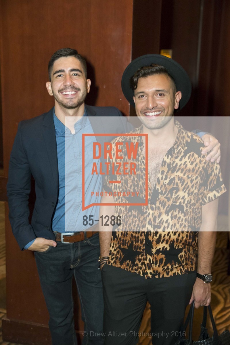 Ricardo Navarro, David Mohammadi, VIP Pride Party 2016, US. Clift Hotel, June 23rd, 2016, Photo #85-1286 Ricardo Navarro, David Mohammadi, Photo #85-1286