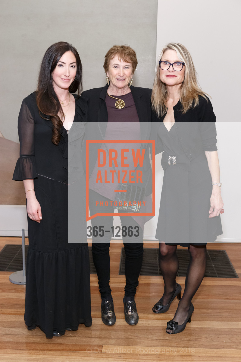 Rachel Rothstein, Judy Dater, Gwynn Vitello, An Evening at the de Young with Judy Dater, de Young Museum. 50 Hagiwara Tea Garden Dr, San Francisco, CA 94118, May 23rd, 2018, Photo #365-12863 Rachel Rothstein, Judy Dater, Gwynn Vitello, Photo #365-12863