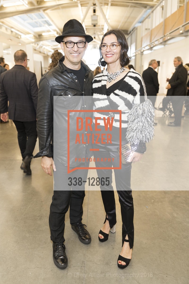 Eric McDougall, Claudia Ceniceros, 2018 CCA Gala honoring Kay Kimpton Walker, California College of the Arts. 1111 8th Street, May 23rd, 2018, Photo #338-12865 Eric McDougall, Claudia Ceniceros, Photo #338-12865