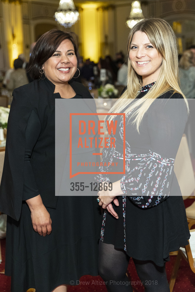Heather Morado, Emily Struthers, Catholic Charities Loaves & Fishes Awards Dinner and Gala, Palace Hotel. 2 New Montgomery St, May 24th, 2018, Photo #355-12869 Heather Morado, Emily Struthers, Photo #355-12869