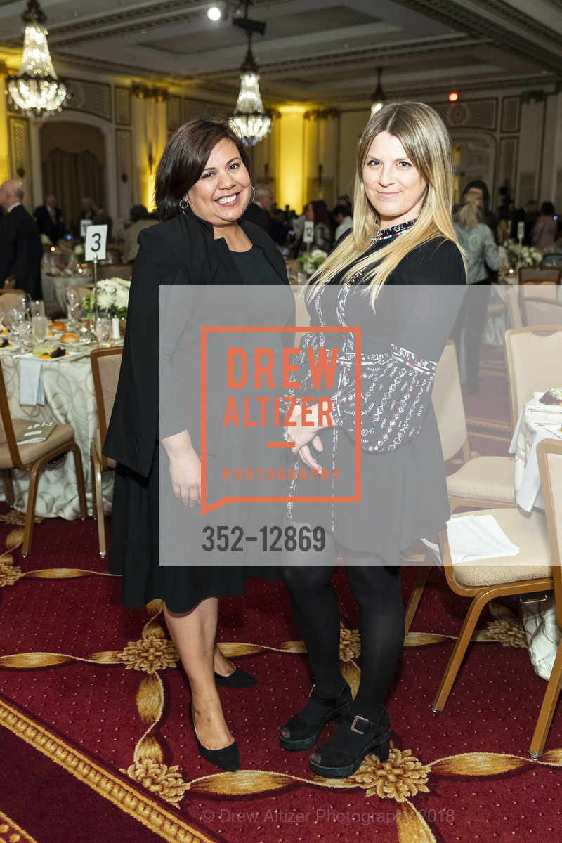 Heather Morado, Emily Struthers, Catholic Charities Loaves & Fishes Awards Dinner and Gala, Palace Hotel. 2 New Montgomery St, May 24th, 2018, Photo #352-12869 Heather Morado, Emily Struthers, Photo #352-12869