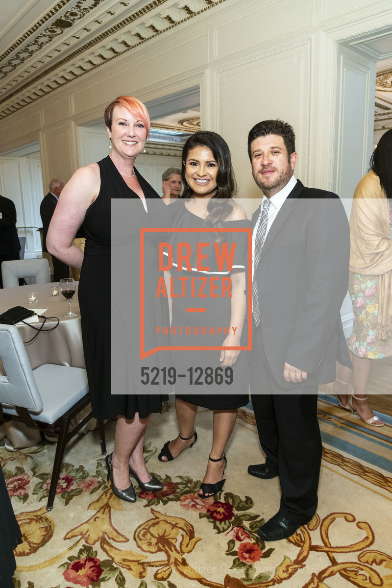 Sarah Burton, Diana Otero, Jose Otero, Catholic Charities Loaves & Fishes Awards Dinner and Gala, Palace Hotel. 2 New Montgomery St, May 24th, 2018, Photo #5219-12869 Sarah Burton, Diana Otero, Jose Otero, Photo #5219-12869