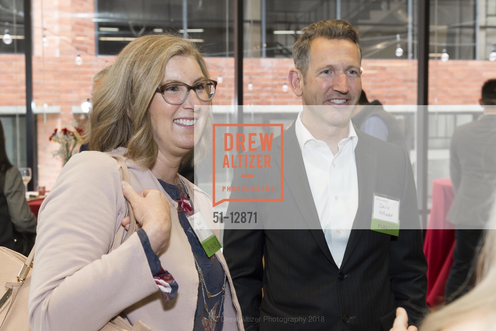 Kathi Torres, David Hollander, USC Annenberg Bay Area Reception, 60 Francisco Street, May 24th, 2018, Photo #51-12871 Kathi Torres, David Hollander, Photo #51-12871