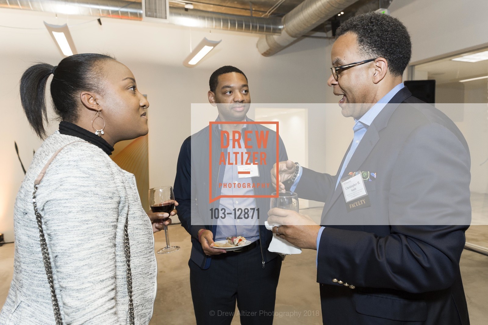 Charles Smith-DeVille, Christopher Smith, USC Annenberg Bay Area Reception, 60 Francisco Street, May 24th, 2018, Photo #103-12871 Charles Smith-DeVille, Christopher Smith, Photo #103-12871