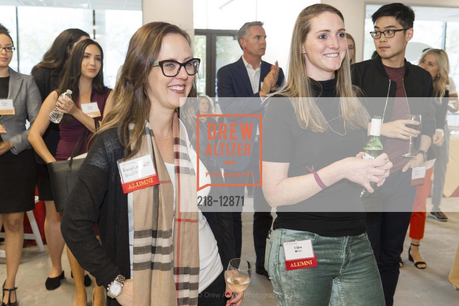 Angela Gillespie, Ellis Beier, USC Annenberg Bay Area Reception, 60 Francisco Street, May 24th, 2018, Photo #218-12871 Angela Gillespie, Ellis Beier, Photo #218-12871