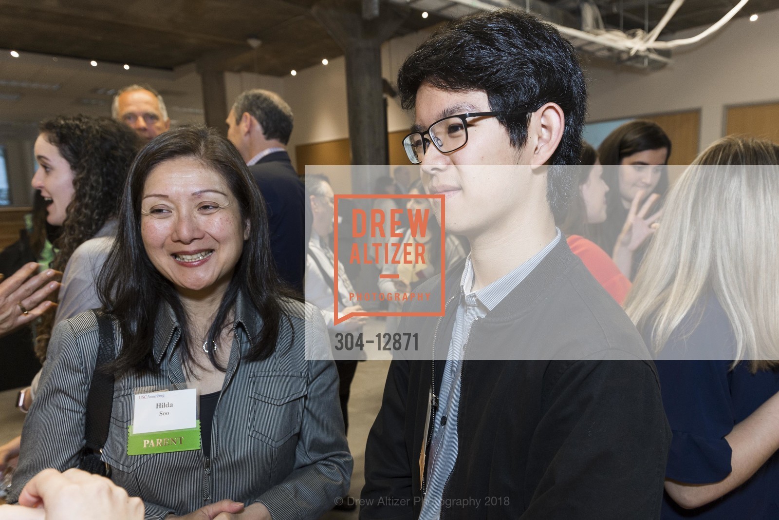 Hilda Soo, Vincent Leo, USC Annenberg Bay Area Reception, 60 Francisco Street, May 24th, 2018, Photo #304-12871 Hilda Soo, Vincent Leo, Photo #304-12871