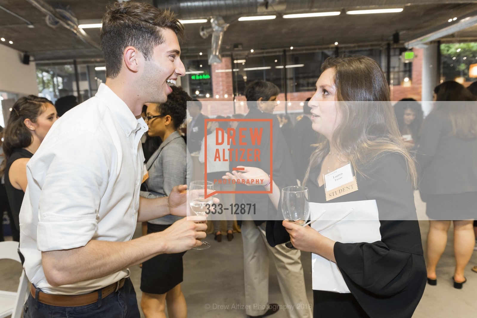 Austin Roy, Lauren Torres, USC Annenberg Bay Area Reception, 60 Francisco Street, May 24th, 2018, Photo #333-12871 Austin Roy, Lauren Torres, Photo #333-12871