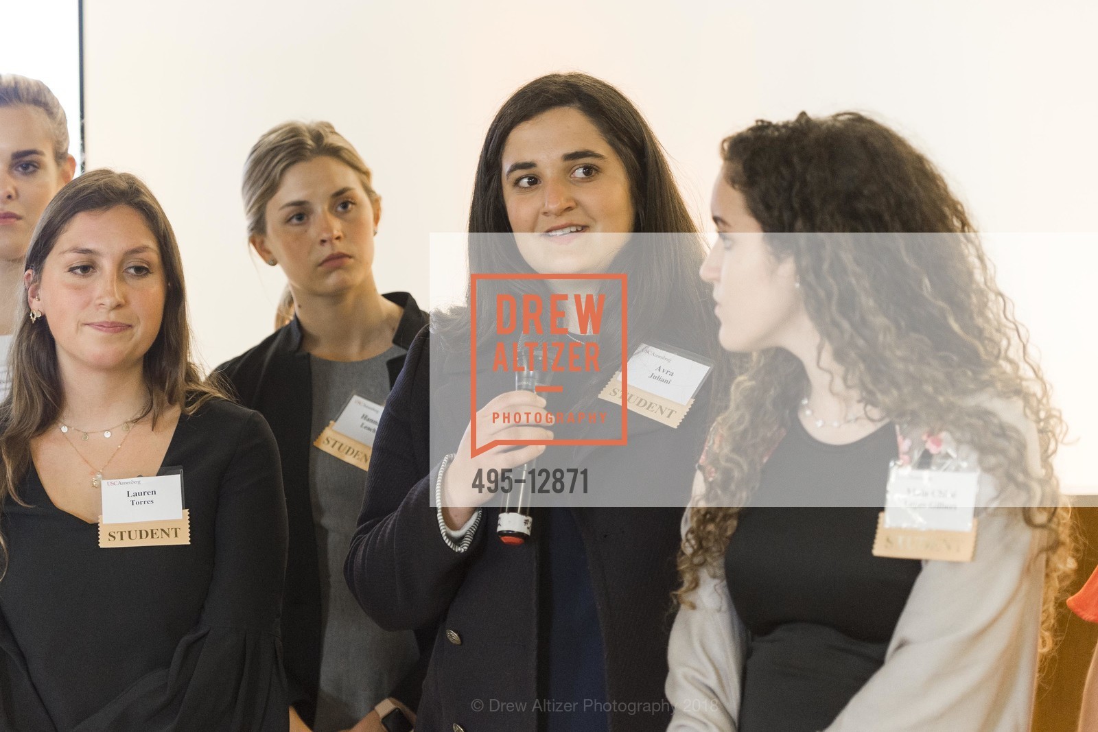 Lauren Torres, Avra Juliani, Maia-Chloe Lopes-Gilbert, USC Annenberg Bay Area Reception, 60 Francisco Street, May 24th, 2018, Photo #495-12871 Lauren Torres, Avra Juliani, Maia-Chloe Lopes-Gilbert, Photo #495-12871