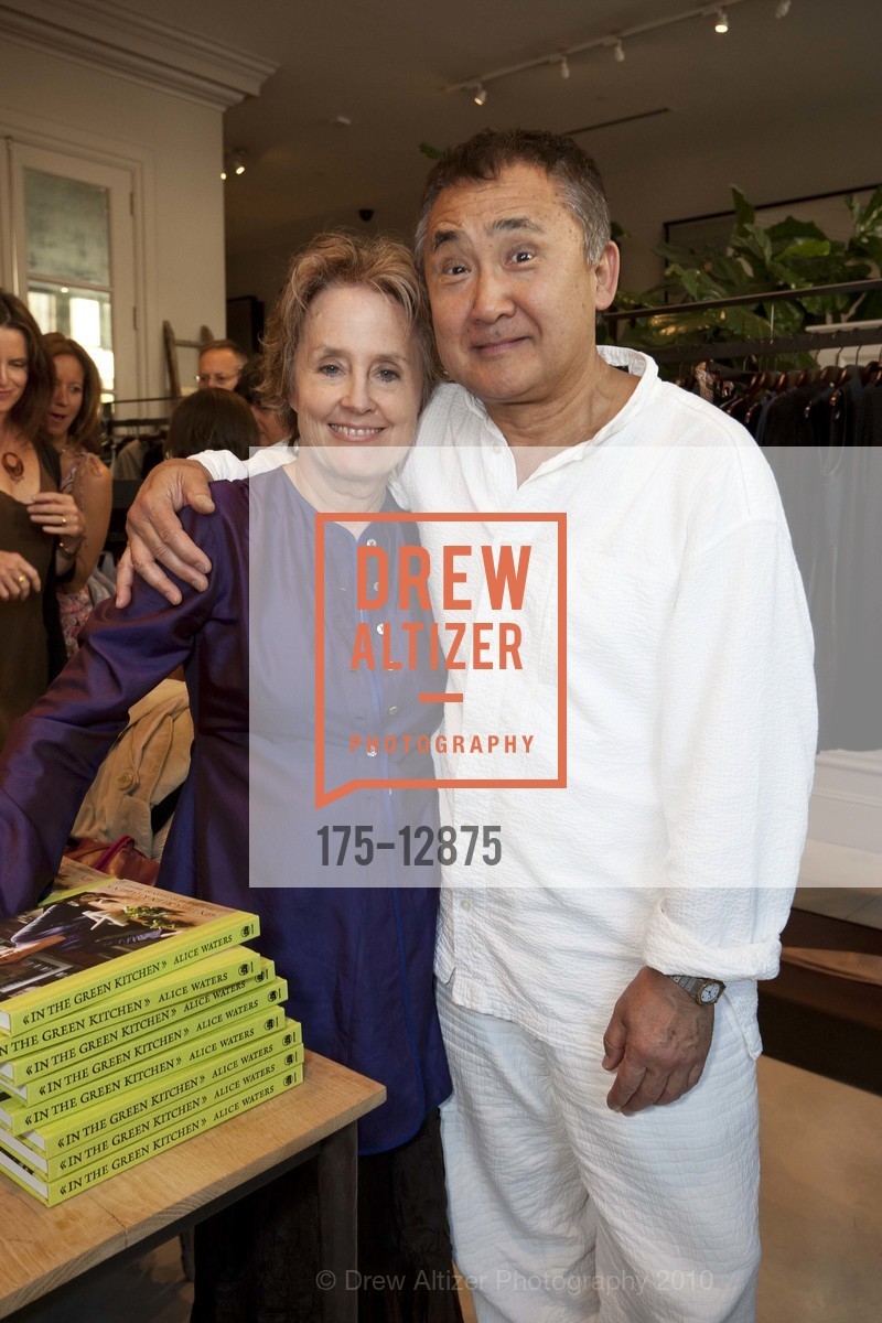 Alice Waters, Koichi Hara, CARROTS BOUTIQUE Hosts Alice Waters For A Signing Of IN THE GREEN KITCHEN, US, June 30th, 2010, Photo #175-12875 Alice Waters, Koichi Hara, Photo #175-12875