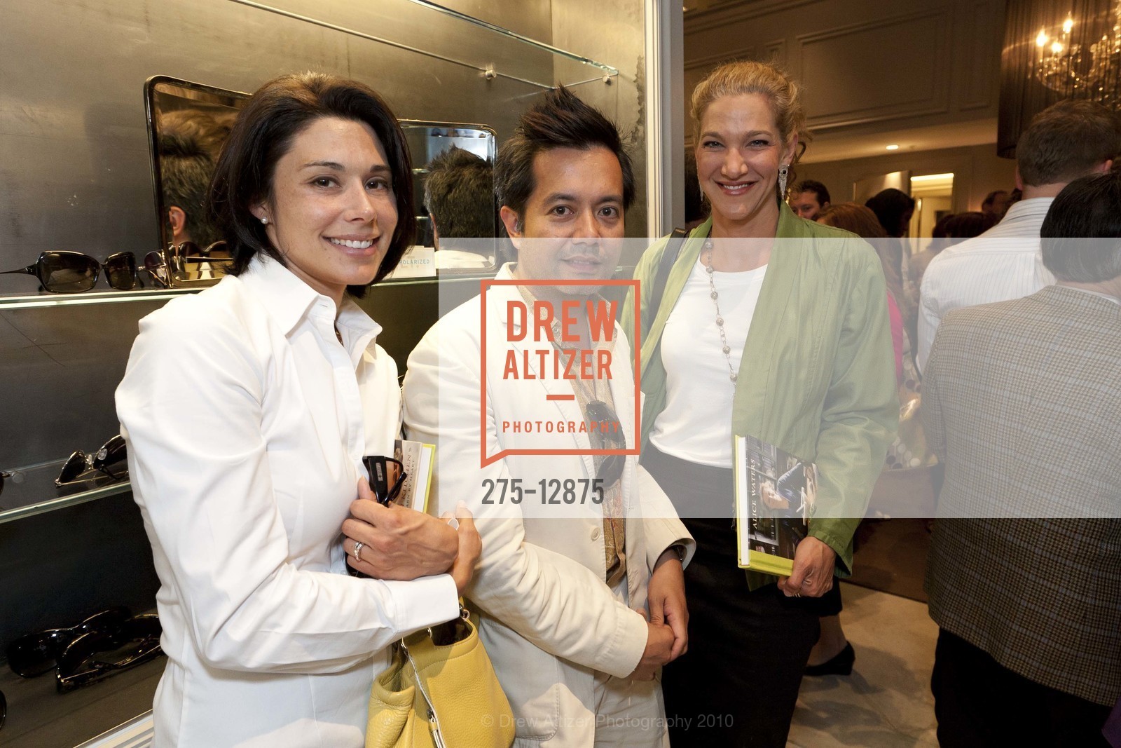 Natasha Congdon, Michael Bello, Monica Duque, CARROTS BOUTIQUE Hosts Alice Waters For A Signing Of IN THE GREEN KITCHEN, US, June 30th, 2010, Photo #275-12875 Natasha Congdon, Michael Bello, Monica Duque, Photo #275-12875