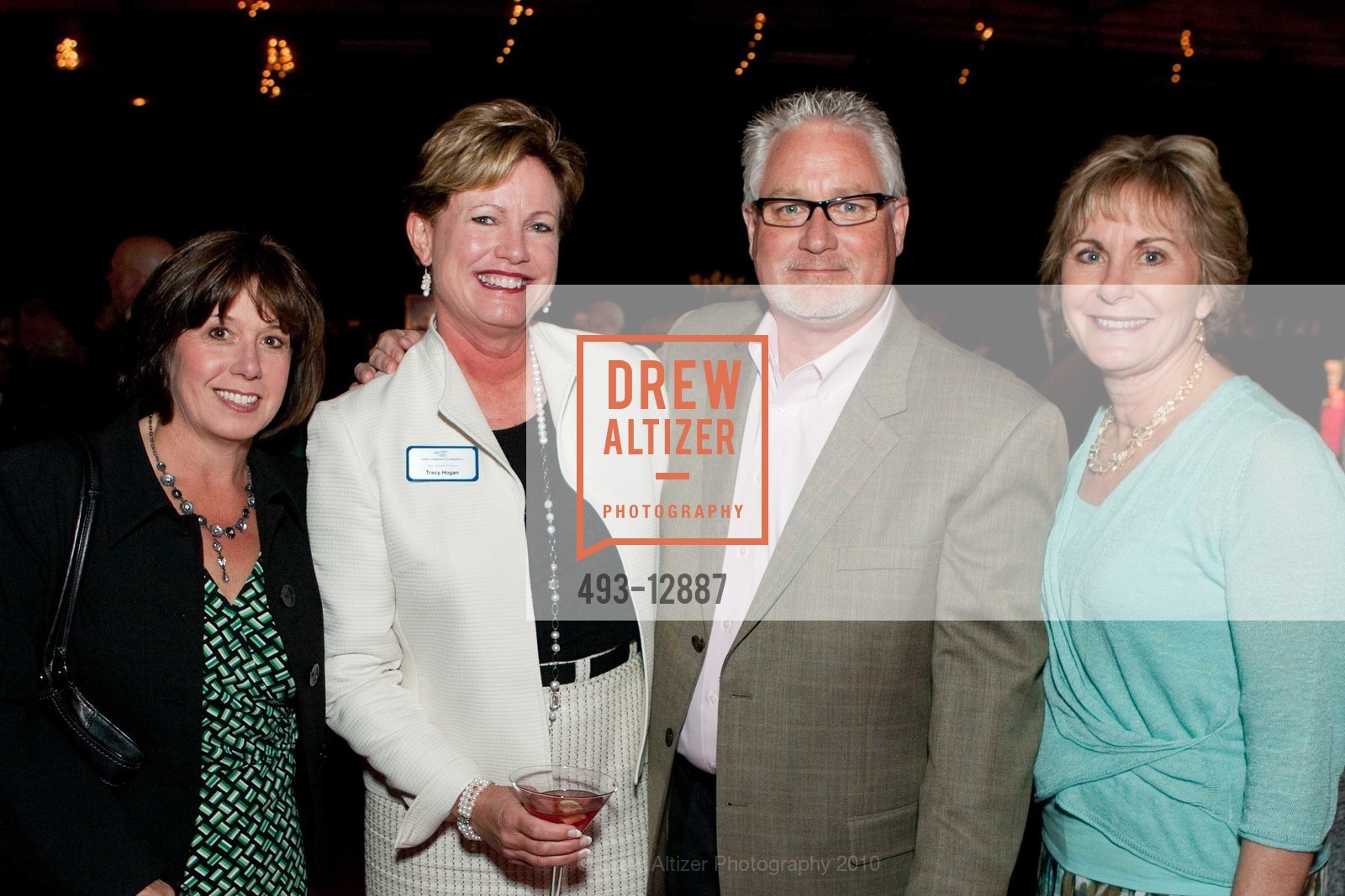 Sue Boland, Tracy Hogan, Jack Boland, Lynn Colombo, 10,000 Degrees formerly Marin Education Fund Hosts Scholarship Night, US, April 30th, 2010, Photo #493-12887 Sue Boland, Tracy Hogan, Jack Boland, Lynn Colombo, Photo #493-12887