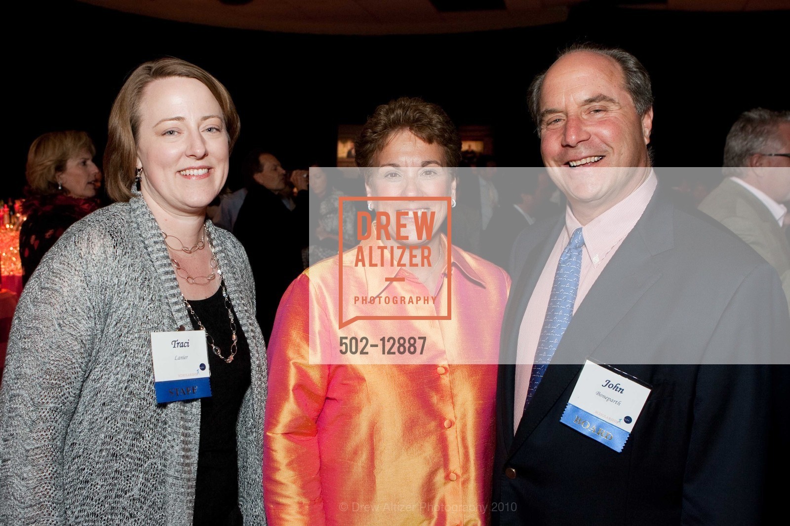 Traci Lanier, Denise Lucy, John Boneparth, 10,000 Degrees formerly Marin Education Fund Hosts Scholarship Night, US, April 30th, 2010, Photo #502-12887 Traci Lanier, Denise Lucy, John Boneparth, Photo #502-12887