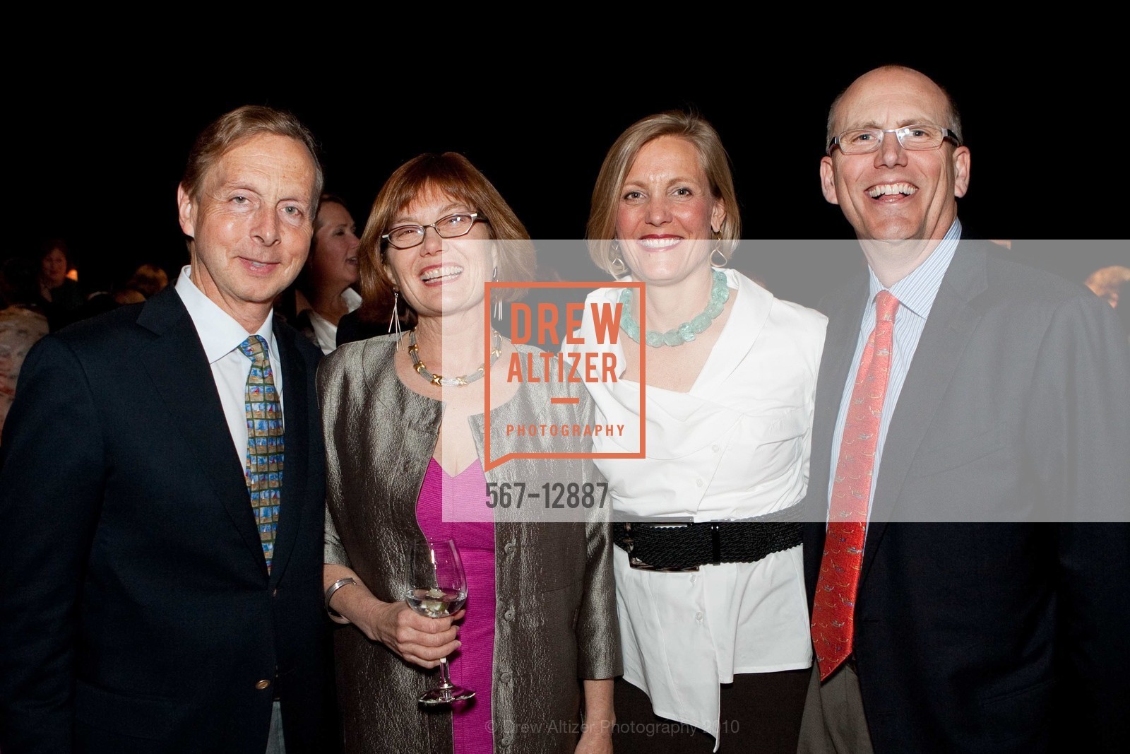 Craig Hartman, Jan O'Brien, Roxanne Richards, Bert Richards, 10,000 Degrees formerly Marin Education Fund Hosts Scholarship Night, US, April 30th, 2010, Photo #567-12887 Craig Hartman, Jan O'Brien, Roxanne Richards, Bert Richards, Photo #567-12887