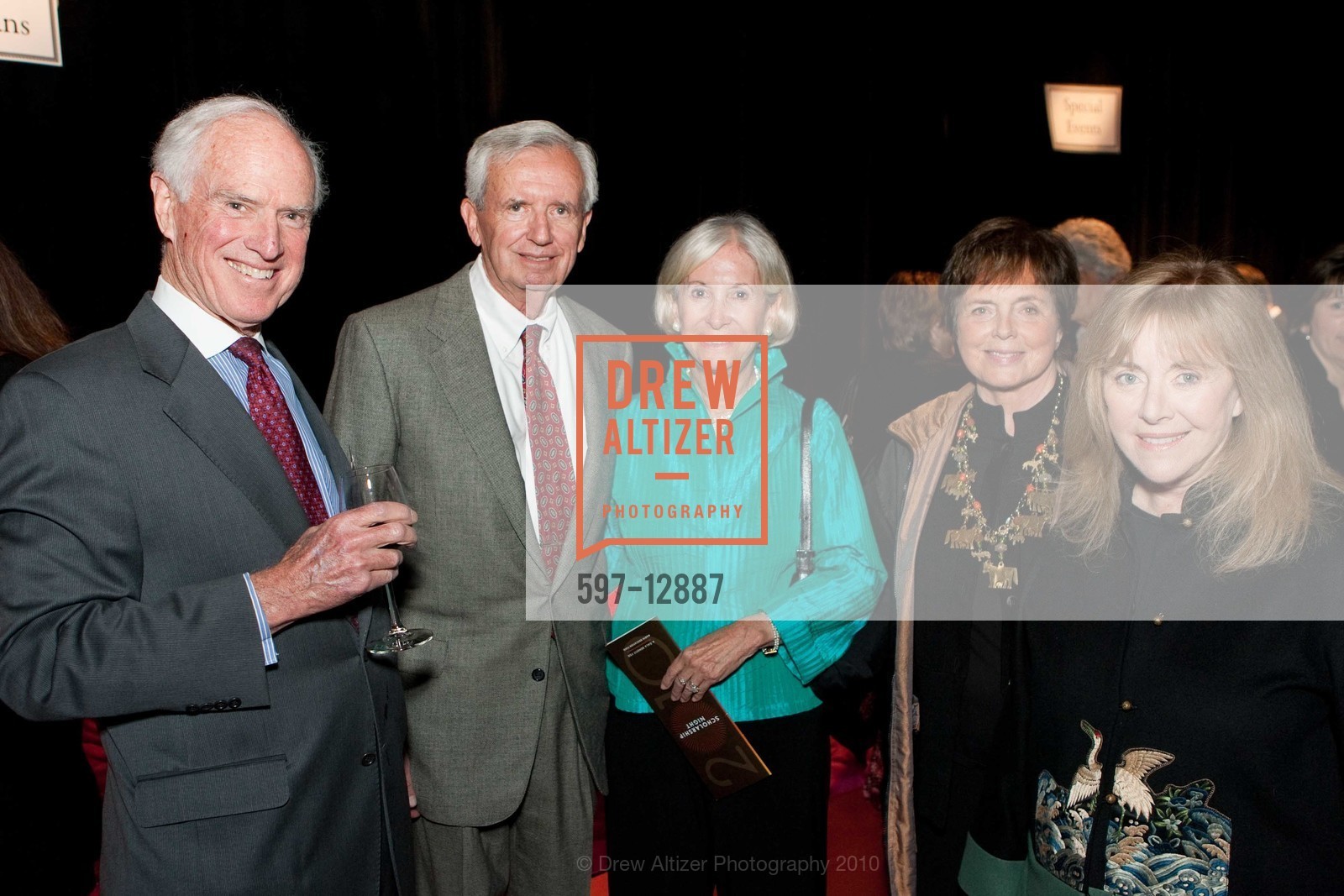 John Scarborough, Betsy Scarborough, Sylvia Chase, 10,000 Degrees formerly Marin Education Fund Hosts Scholarship Night, US, April 30th, 2010, Photo #597-12887 John Scarborough, Betsy Scarborough, Sylvia Chase, Photo #597-12887