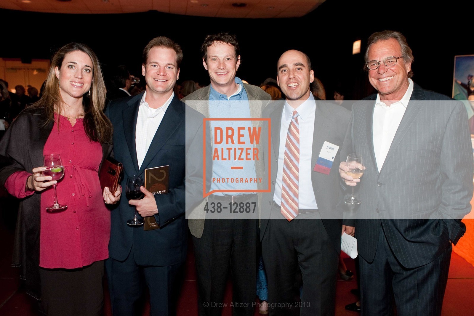 Erica Schultz, Brian Schultz, Mike Hughes, Graham Brandt, Mike Dean, 10,000 Degrees formerly Marin Education Fund Hosts Scholarship Night, US, April 30th, 2010, Photo #438-12887 Erica Schultz, Brian Schultz, Mike Hughes, Graham Brandt, Mike Dean, Photo #438-12887