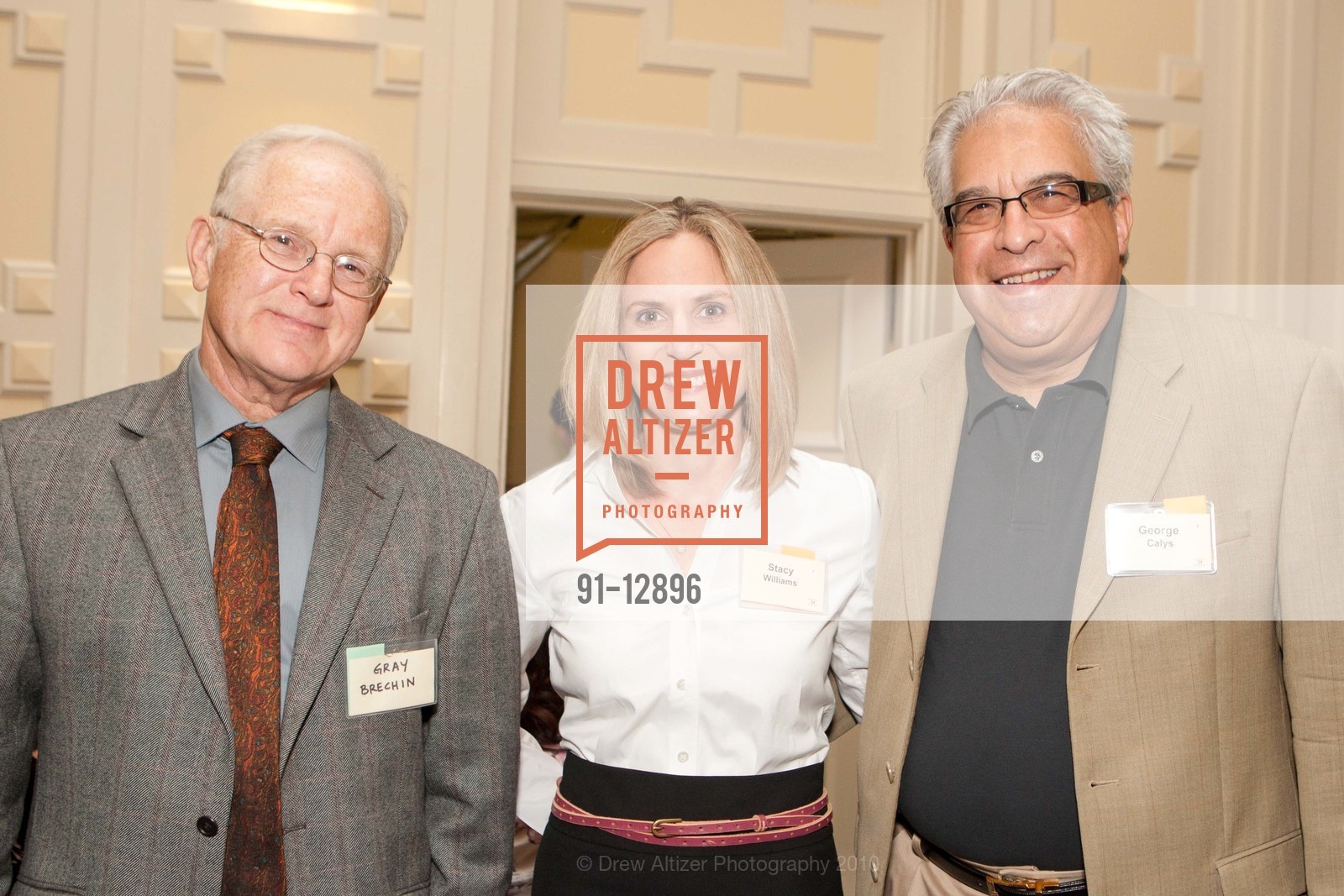Gray Brechin, Stacy Williams, George Calys, San Francisco Annual Beautification Awards Dinner, US, October 13th, 2010, Photo #91-12896 Gray Brechin, Stacy Williams, George Calys, Photo #91-12896