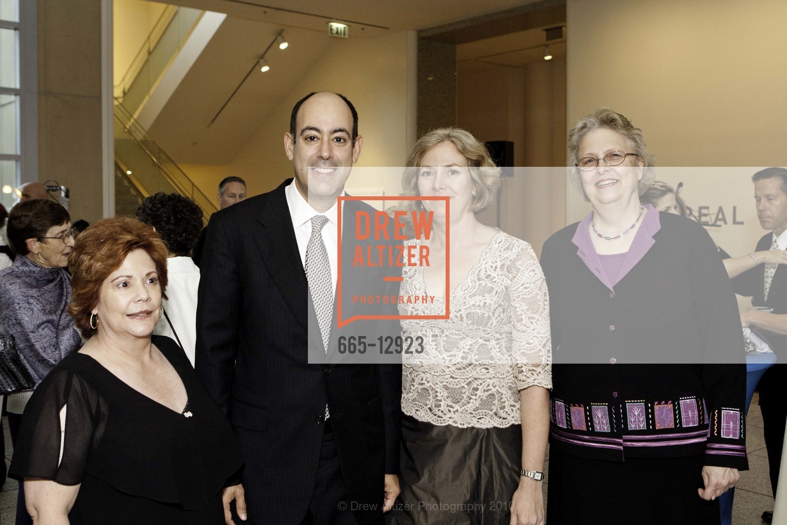 Horacio Teran, Kristin Tuchman, Deb Norberg, Full Spectrum: San Jose Museum of Art's Fall Benefit, US, October 10th, 2010, Photo #665-12923 Horacio Teran, Kristin Tuchman, Deb Norberg, Photo #665-12923