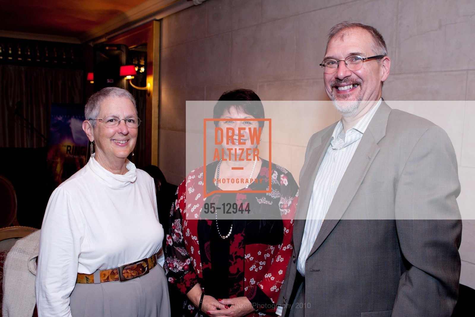 Marjorie Seashore, Deborah Varner, Kurt Daw, San Francisco Opera 2011 Ring Cycle Partnership Announcement, US, May 26th, 2010, Photo #95-12944 Marjorie Seashore, Deborah Varner, Kurt Daw, Photo #95-12944