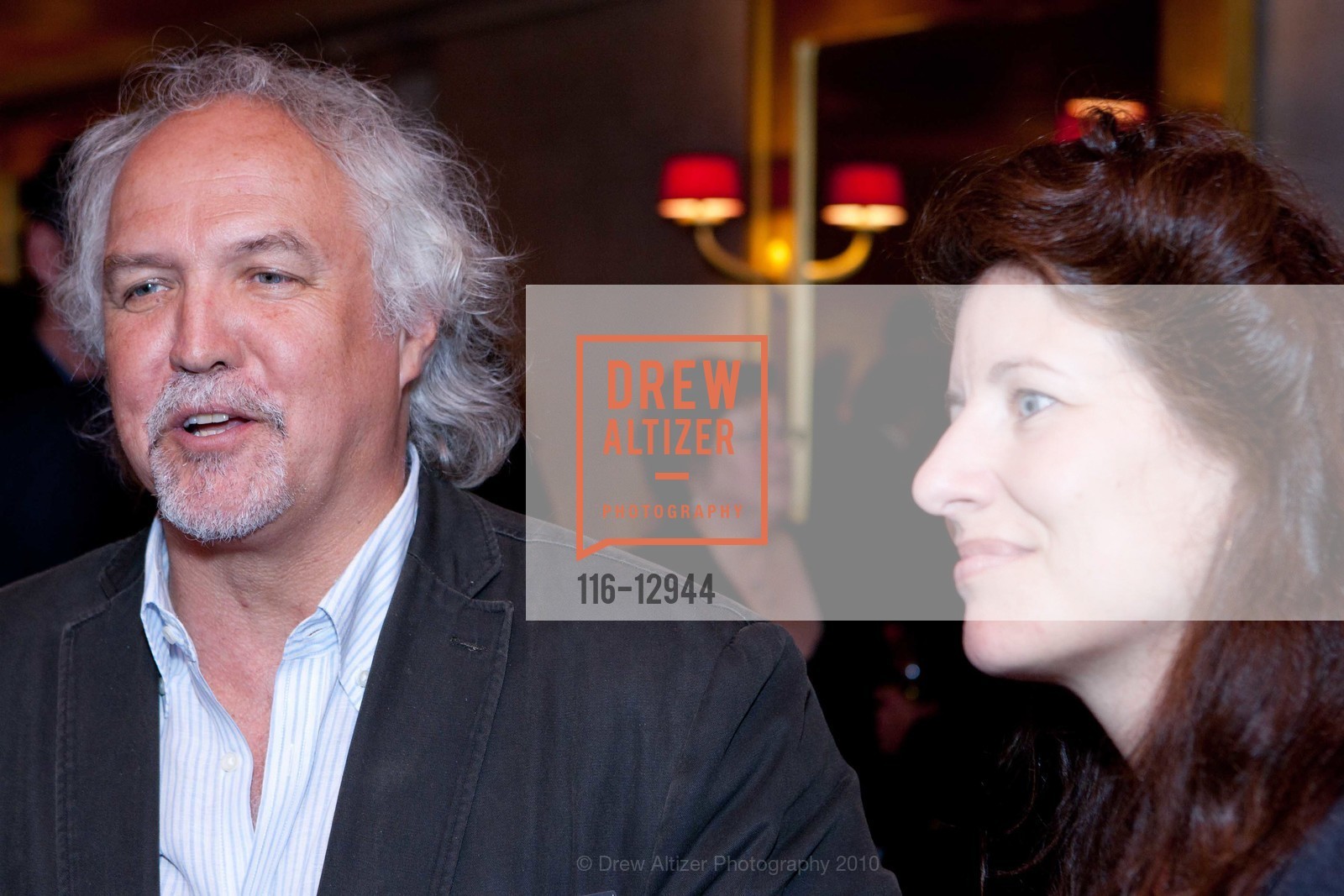 Donald Runnicles, Adelle Eslinger, San Francisco Opera 2011 Ring Cycle Partnership Announcement, US, May 26th, 2010, Photo #116-12944 Donald Runnicles, Adelle Eslinger, Photo #116-12944