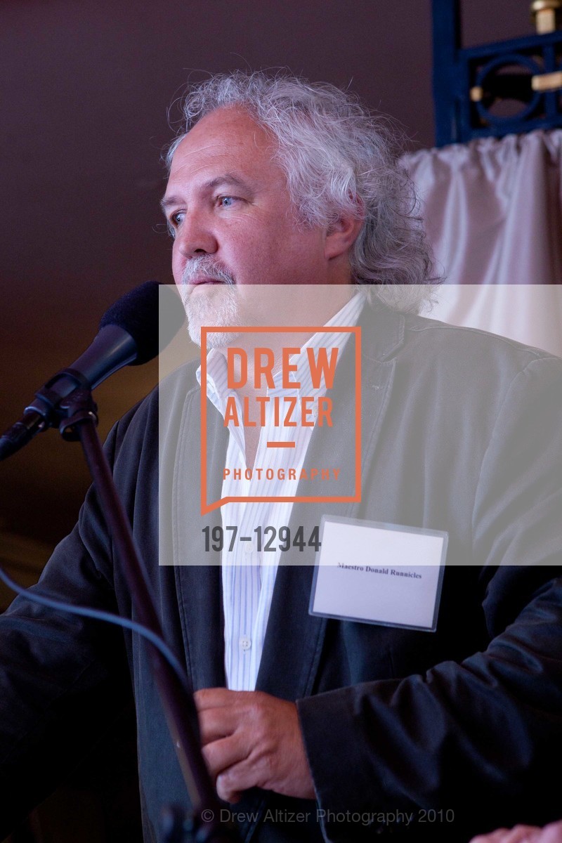 Donald Runnicles, San Francisco Opera 2011 Ring Cycle Partnership Announcement, US, May 26th, 2010, Photo #197-12944 Donald Runnicles, Photo #197-12944