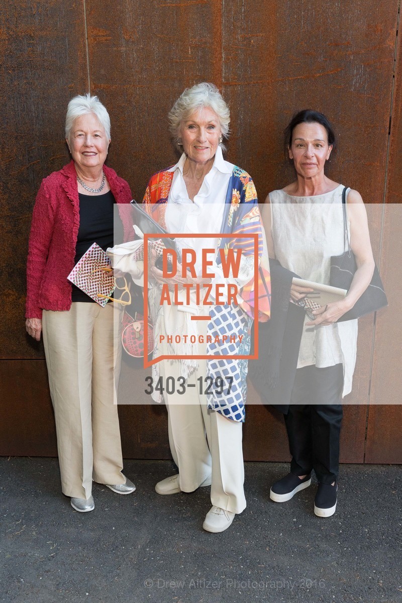Eleanor Coppola, Molly Chappellet, Regina Coppola, Stonescape 2016, July 9th, 2016, Photo #3403-1297 Eleanor Coppola, Molly Chappellet, Regina Coppola, Photo #3403-1297